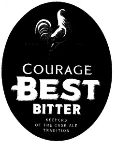 COURAGE BEST BITTER KEEPERS OF THE CASK ALE TRADITION