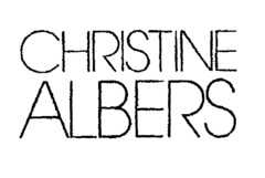 CHRISTINE ALBERS