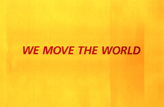 WE MOVE THE WORLD