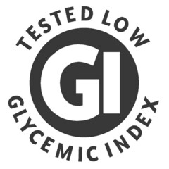 TESTED LOW GI GLYCEMIC INDEX
