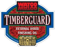 WATCO TIMBERGUARD EXTERNAL WOOD FINISHING OIL PROTECTING WOOD SINCE 1927