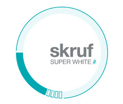 SKRUF SUPER WHITE