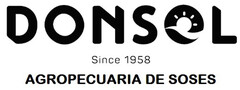 DONSOL SINCE 1958 AGROPECUARIA DE SOSES