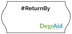 #ReturnBy DegrAid A PolyMateria Brand