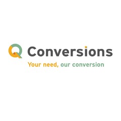 Q Conversions Your need, our conversion