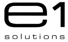 e1 solutions