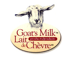 Goat's Milk products/produits Lait de Chèvre