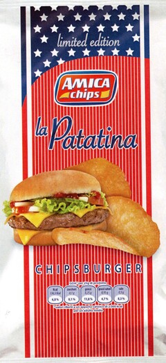 Amica Chips La Patatina chipsburger