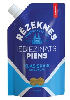 REZEKNES IEBIEZINATS PIENS LEGENDA KOPS 1957 KLASISKAIS AR CUKURU