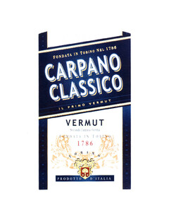 CARPANO CLASSICO VERMUT