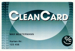 CleanCard MAX MUSTERMANN C/C