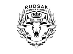 RUDSAK CANADIAN HERITAGE EST. 1994