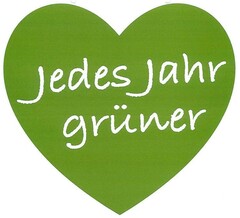 Jedes Jahr grüner