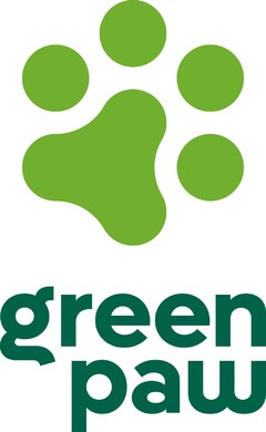 green paw