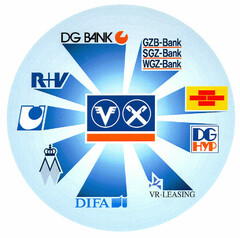 DG BANK GZB-Bank SGZ-Bank WGZ-Bank DG HYP VR LEASING DIFA M R+V