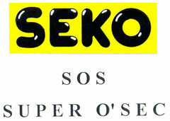 SEKO SOS SUPER O' SEC