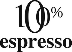 100% espresso