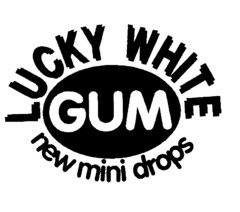 LUCKY WHITE GUM new mini drops