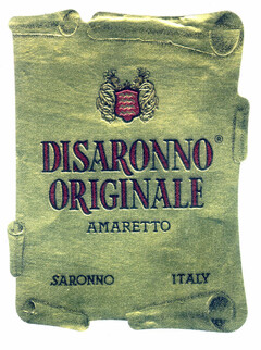 DISARONNO ORIGINALE AMARETTO SARONNO ITALY