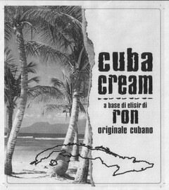 cuba cream a base di elisir di ron originale cubano