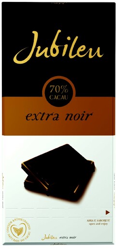 Jubileu 70% cacao extra noir