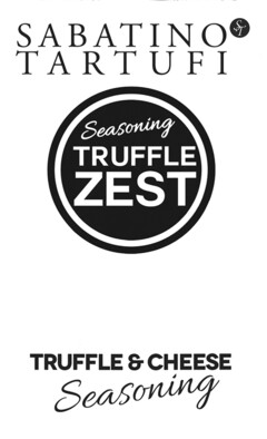 SABATINO TARTUFI Seasoning TRUFFLE ZEST TRUFFLE & CHEESE Seasoning