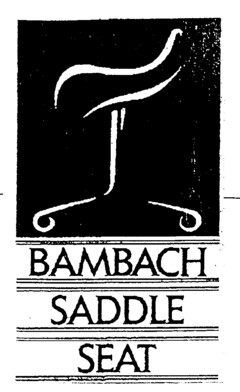 BAMBACH SADDLE SEAT