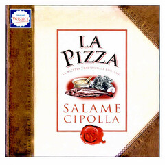LA PIZZA SALAME CIPOLLA LA RICETTA TRADIZIONALE ITALIANA Original Wagner