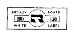 ROCK TENN SPECIALTY BOARD WHITE LABEL