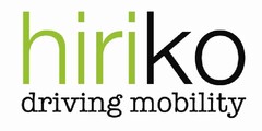 HIRIKO DRIVING MOBILITY
