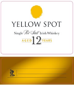 YELLOW SPOT - Single Pot Still Irish Whiskey - Aged 12 Years
