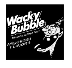 Wacky Bubble Blasting Bubble Gum ASSORTED FLAVORS