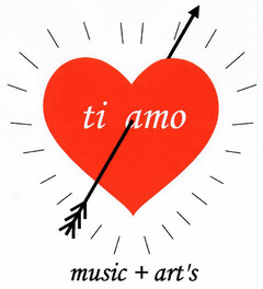 ti amo music + art's
