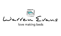 Warren Evans love making beds