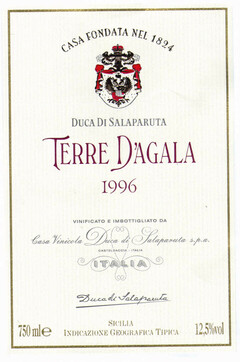 TERRE D'AGALA 1996