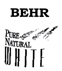 BEHR PURE NATURAL WHITE