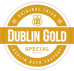 ORIGINAL IRISH DB DUBLIN GOLD SPECIAL ABV 4.2% DUBLIN BEER FACTORY