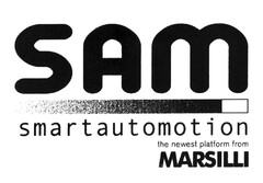 sam smartautomotion the newest platform from MARSILLI