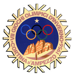 VII GIOCHI OLIMPICI D'INVERNO. CORTINA D'AMPEZZO 1956.