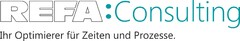 REFA Consulting Ihr Optimierer für Zeiten und Prozesse