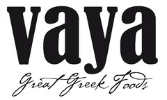 VAYA Great Greek Foods