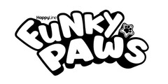 Funky Paws Happy Line