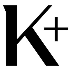 K +