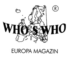 WHO'S WHO EUROPA MAGAZIN