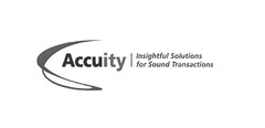 Accuity Insightful Solutions for Sound Transactions