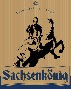 Braukunst seit 1858 Sachsenkönig