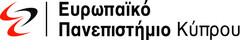 ΕΥΡΩΠΑΙΚΟ ΠΑΝΕΠΙΣΤΗΜΙΟ ΚΥΠΡΟΥ