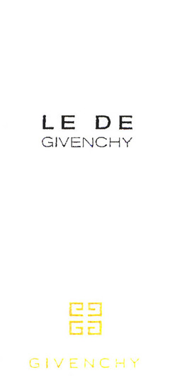 LE DE GIVENCHY