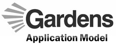Gardens Application Model