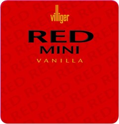 Villiger RED MINI VANILLA